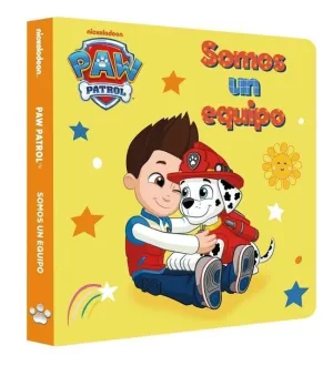 PAW PATROL PATRULLA CANINA LIBRO DE CARTON SOMOS UN EQUIPO