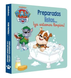 PAW PATROL PATRULLA CANINA LIBRO DE CARTON PREPARADOS LISTOS