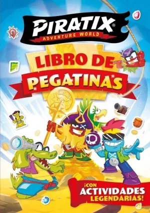 PIRATIX ACTIVIDADES LIBRO DE PEGATINAS