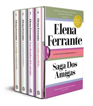 SAGA DOS AMIGAS (LA AMIGA ESTUPENDA  UN MAL NOMBRE  LAS DEUDAS DEL CUERPO  LA NIÑA PERDIDA)