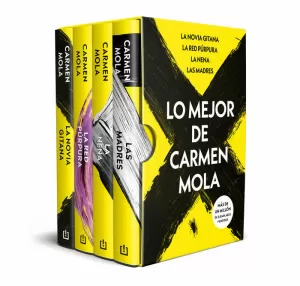 TETRALOGÍA LA NOVIA GITANA (ESTUCHE CON: LA NOVIA GITANA  LA RED PÚRPURA  LA NENA  LAS MADRES)?