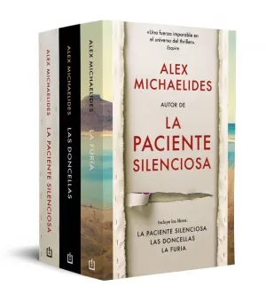 PACK ALEX MICHAELIDES (CONTIENE: LA PACIENTE SILENCIOSA  LA FURIA  LAS DONCELLAS)