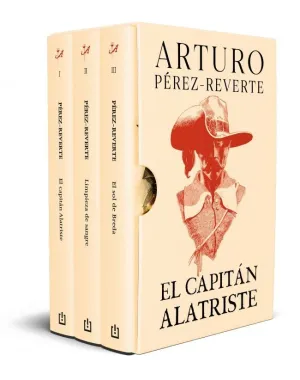 ESTUCHE CAPITÁN ALATRISTE (CONTIENE: EL CAPITÁN ALATRISTE  LIMPIEZA DE SANGRE  EL SOL DE BREDA)