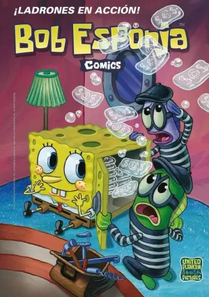 LADRONES EN ACCIÓN (BOB ESPONJA. CÓMICS 10)