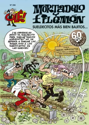 OLE MORTADELO 206 SUELDECITOS MAS BIEN BAJITOS