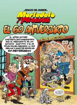 MORTADELO Y FILEMON 182 EL 60 ANIVERSARIO