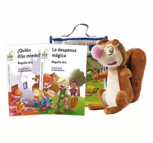 LA PANDILLA DE LA ARDILLA. PACK LA PANDILLA DE LA ARDILLA - PACK 2 TÍTULOS + MUÑECO