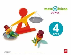 MATEMÁTICAS ACTIVAS. 4 AÑOS