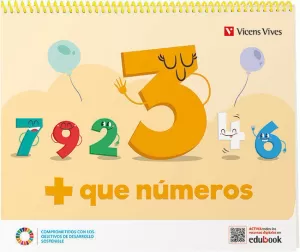 + QUE NUMEROS CUADERNO 3