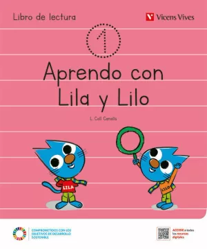 APRENDO CON LILA Y LILO LIBRO DE LECTURAS 1