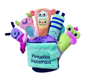PEQUEÑOS MONSTRUOS (LIBRO GUANTE CON TÍTERES DE DEDO)