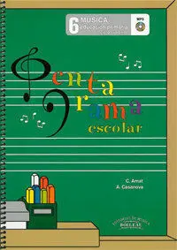 PENTAGRAMA ESCOLAR MÚSICA 6