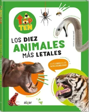 TOP TEN LOS DIEZ ANIMALES MÁS LETALES