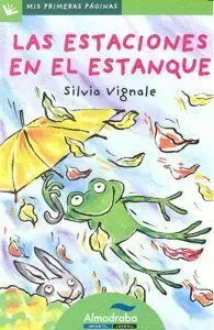 LAS ESTACIONES EN EL ESTANQUE (LETRA DE PALO)