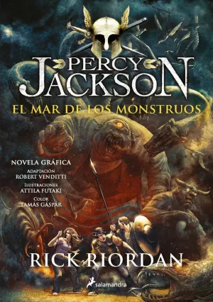 EL MAR DE LOS MONSTRUOS (PERCY JACKSON Y LOS DIOSES DEL OLIMPO [NOVELA GRÁFICA] 2)