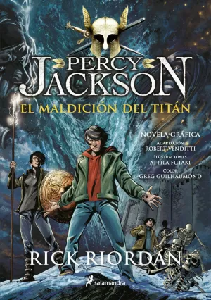LA MALDICIÓN DEL TITÁN (PERCY JACKSON Y LOS DIOSES DEL OLIMPO [NOVELA GRÁFICA] 3)