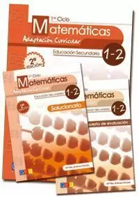 MATEMÁTICAS ADAPTACIÓN CURRICULAR LIBRO, SOLUCIONARIO Y EVALUCIÓN