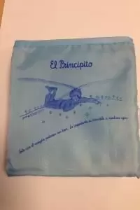 BOLSA PLEGABLE EL PRINCIPITO AZUL BOLSA PLEGABLE EL PRINCIPITO AZUL