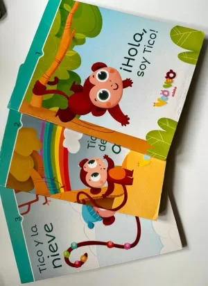 3 LIBROS COLECCIÓN TICO. 1,2 Y 3
