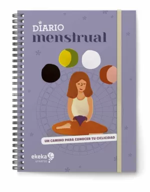 DIARIO MENSTRUAL TAPA AZUL