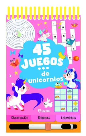 45 JUEGOS DE UNICORNIOS