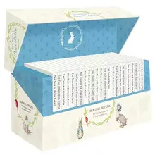THE WORLD OF PETER RABBIT 23 VOL BOX SET WHITE JACKET